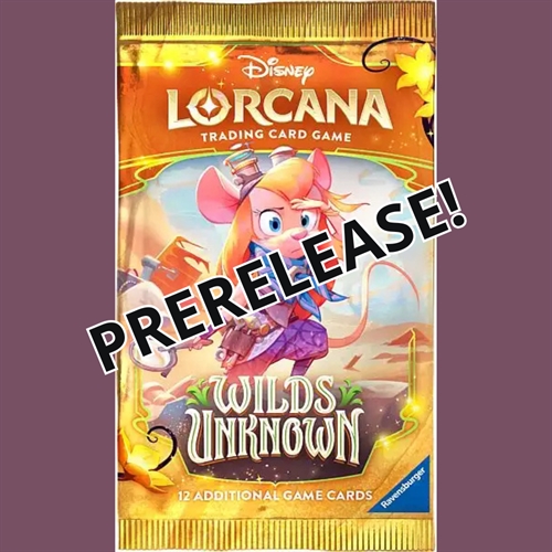 Lorcana Wilds Unknown Prerelease (sealed) - mandag d. 11. maj kl. 18:00 - Aarhus billet